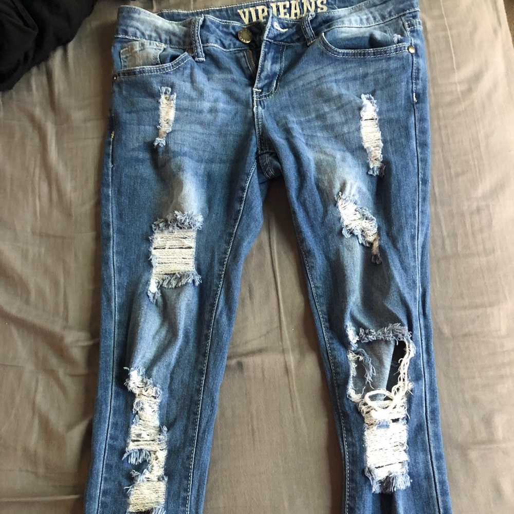Ripped jeans